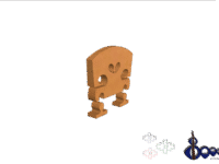 adjustable violin bridge 1/4