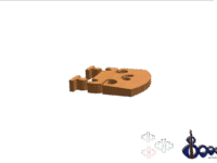 Violin Bridge Adjustable Model dr G Maple all sizes with height screws