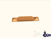 Bridge for acoustic guitar Parlor 2