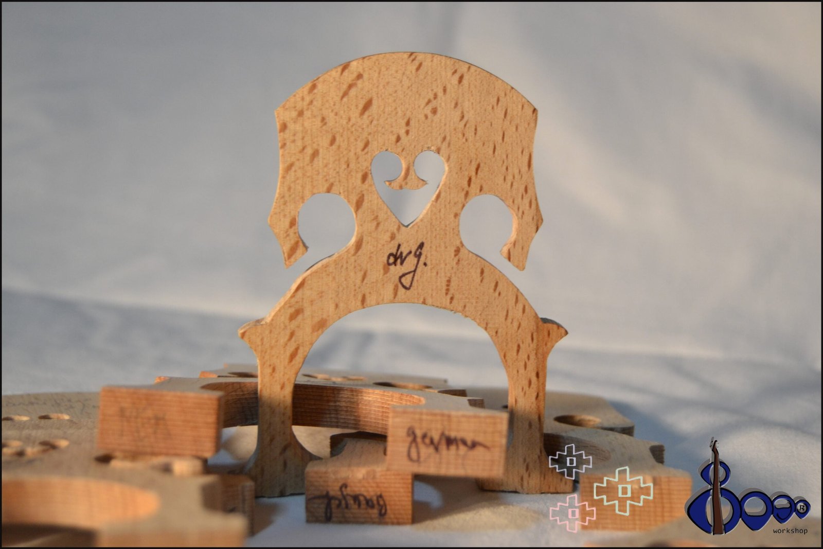 Fitted Cello Bridge Full Size