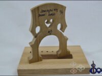 French Cello Bridge Full Size Model 2