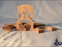 German Cello Bridge Full Size