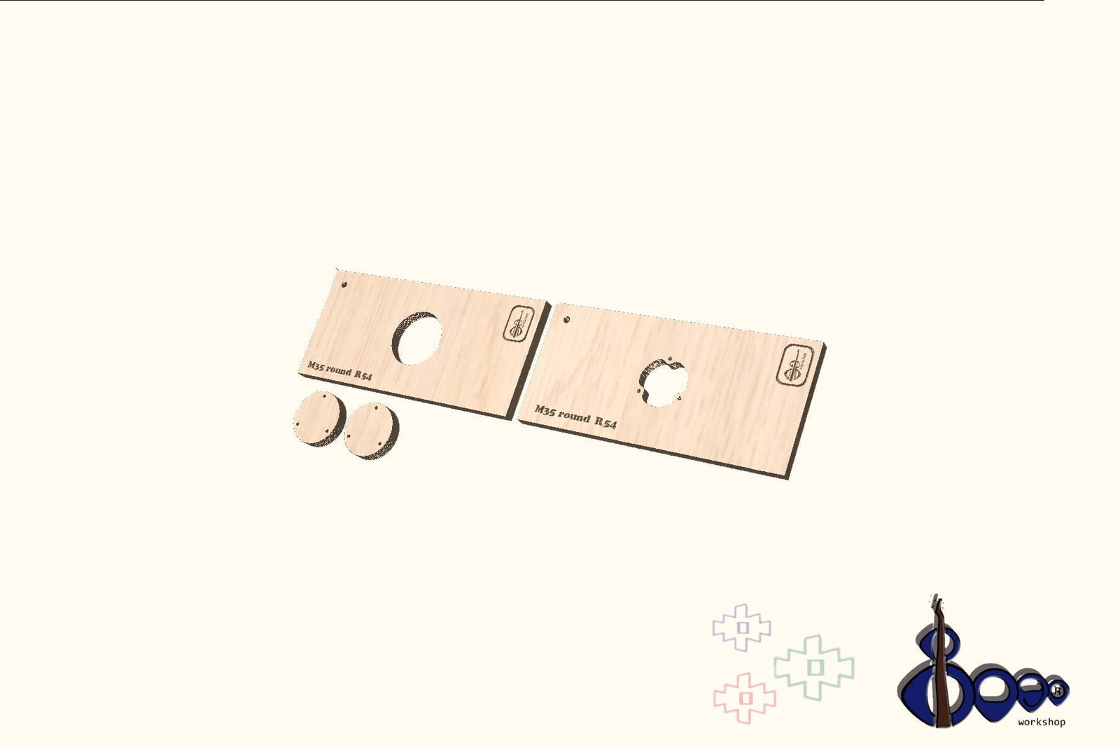 Control Cavity Routing Set (M-12/R=5.4)