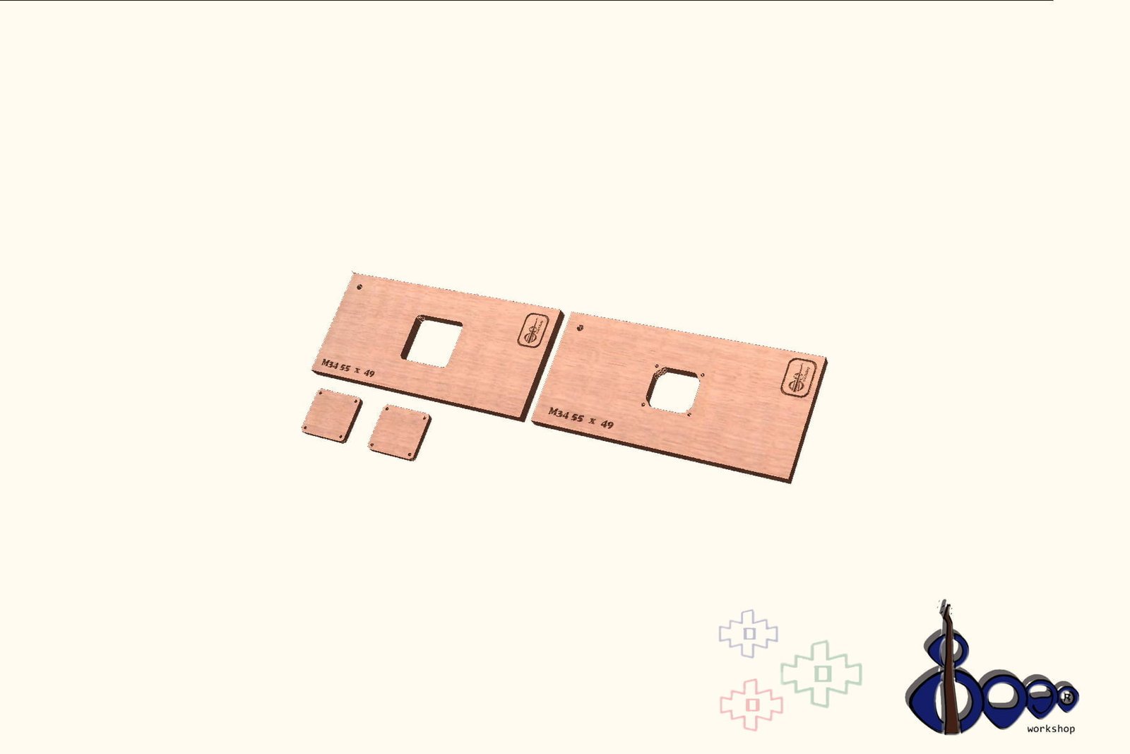 Control Cavity Routing Set (M-13/5.50 x 4.90)