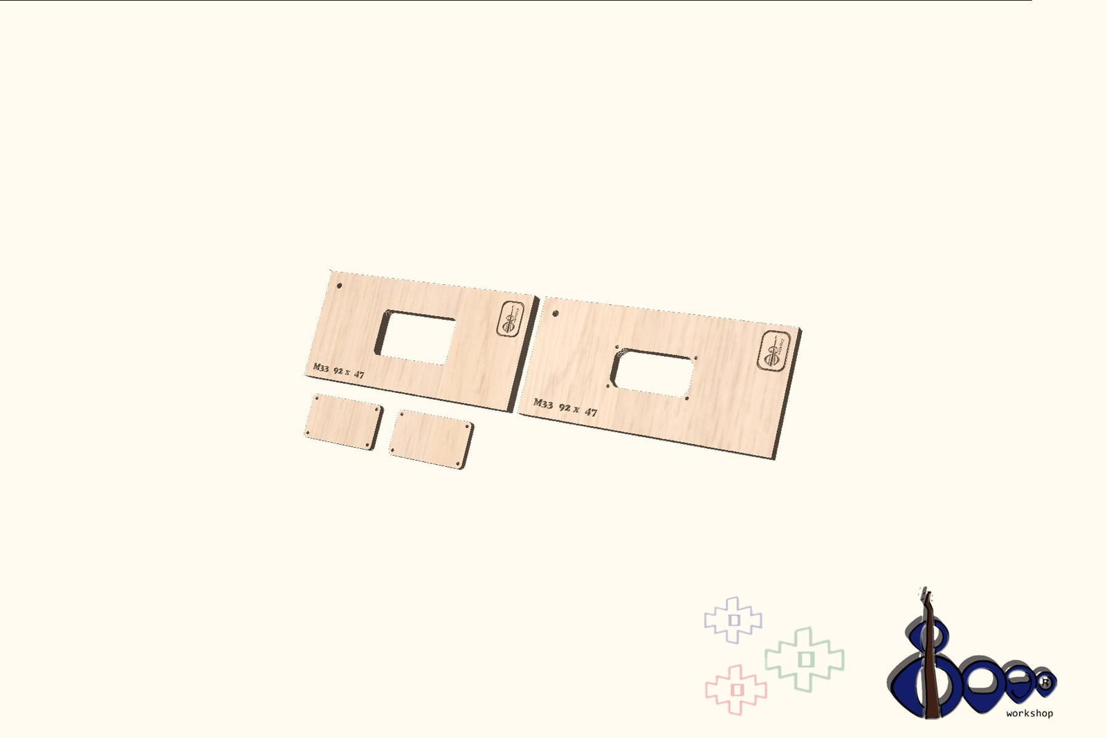 Control Cavity Routing Set (M-14/9.20 x 4.70)