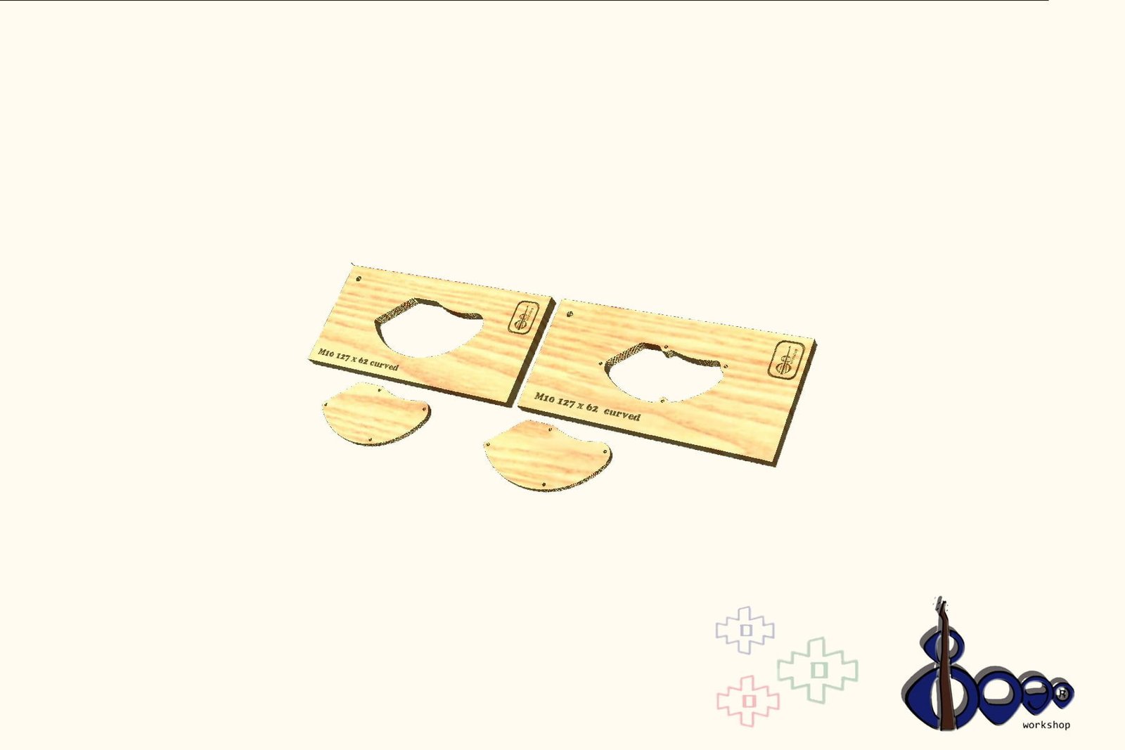 Control Cavity Routing Set (M-37/12.7 x 6.20)