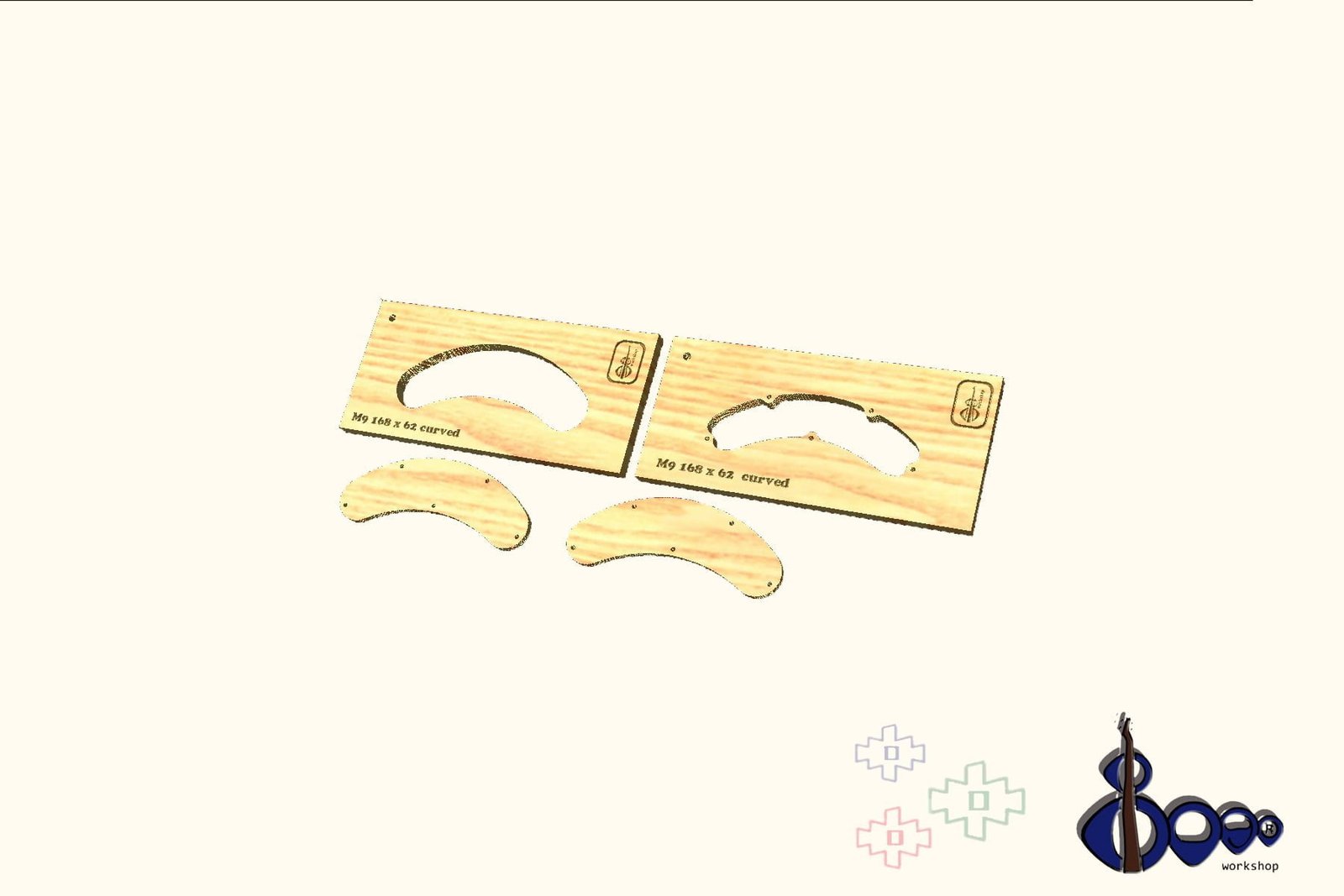 Control Cavity Routing Set (M-38/16.8 x 6.20)