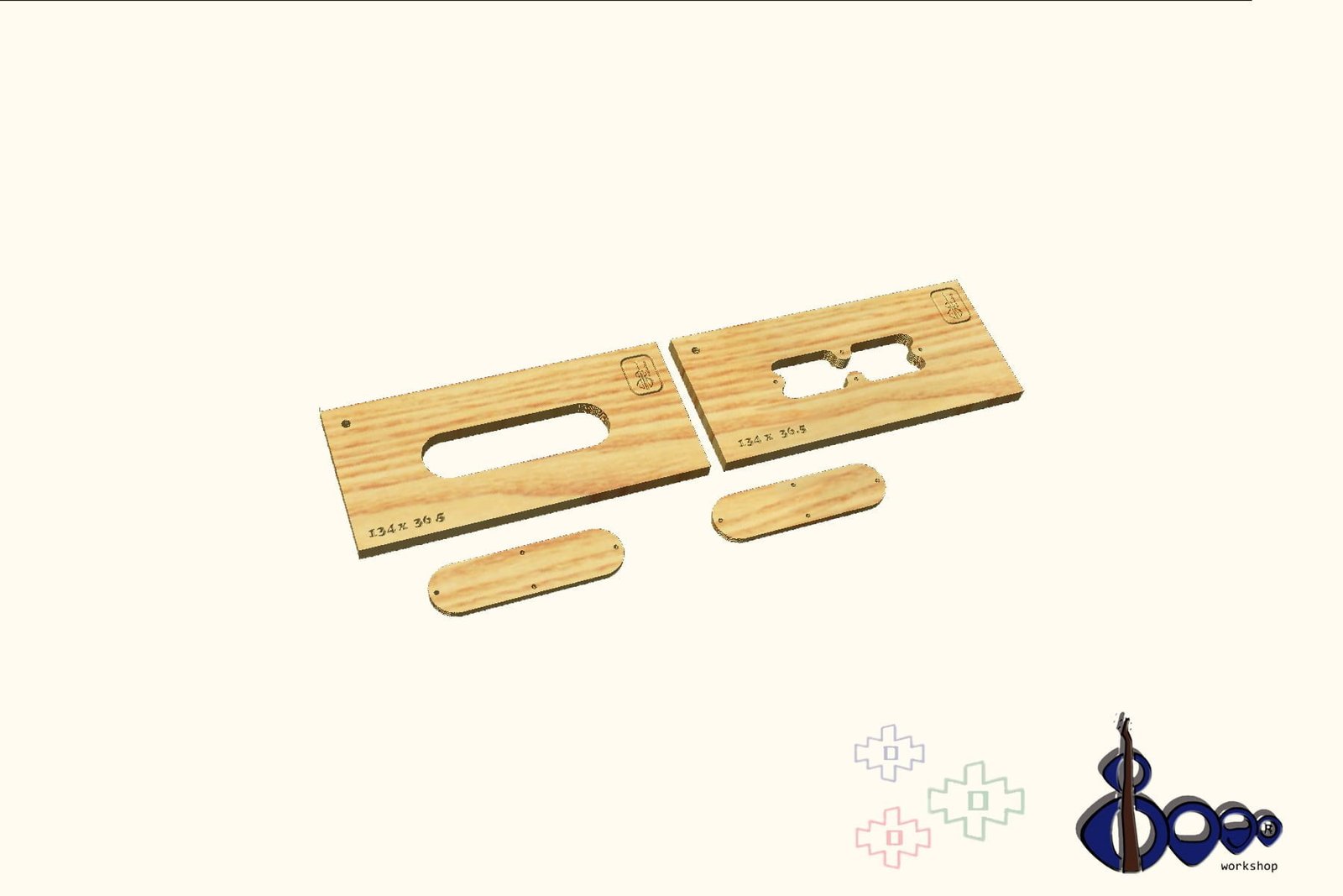 Control Cavity Routing Set (M-43/13.4 x 3.65)