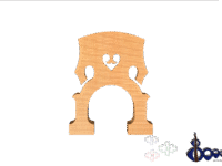 Double bass 1/2 bridge French 3 model