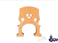 Double bass 1/4 bridge German model