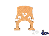 Double bass 3/4 bridge No8 model