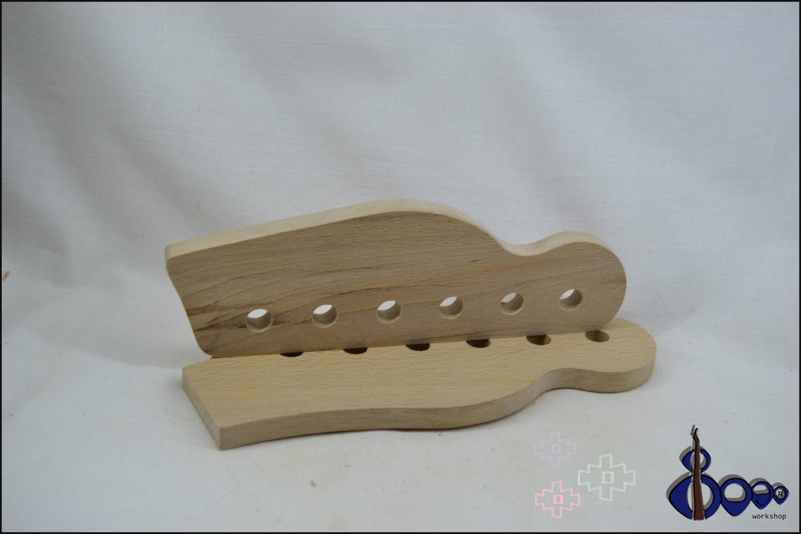 Fender headstock routing template (M-14/20) 6 Fender headstock Routing Template Set (M-20/20)