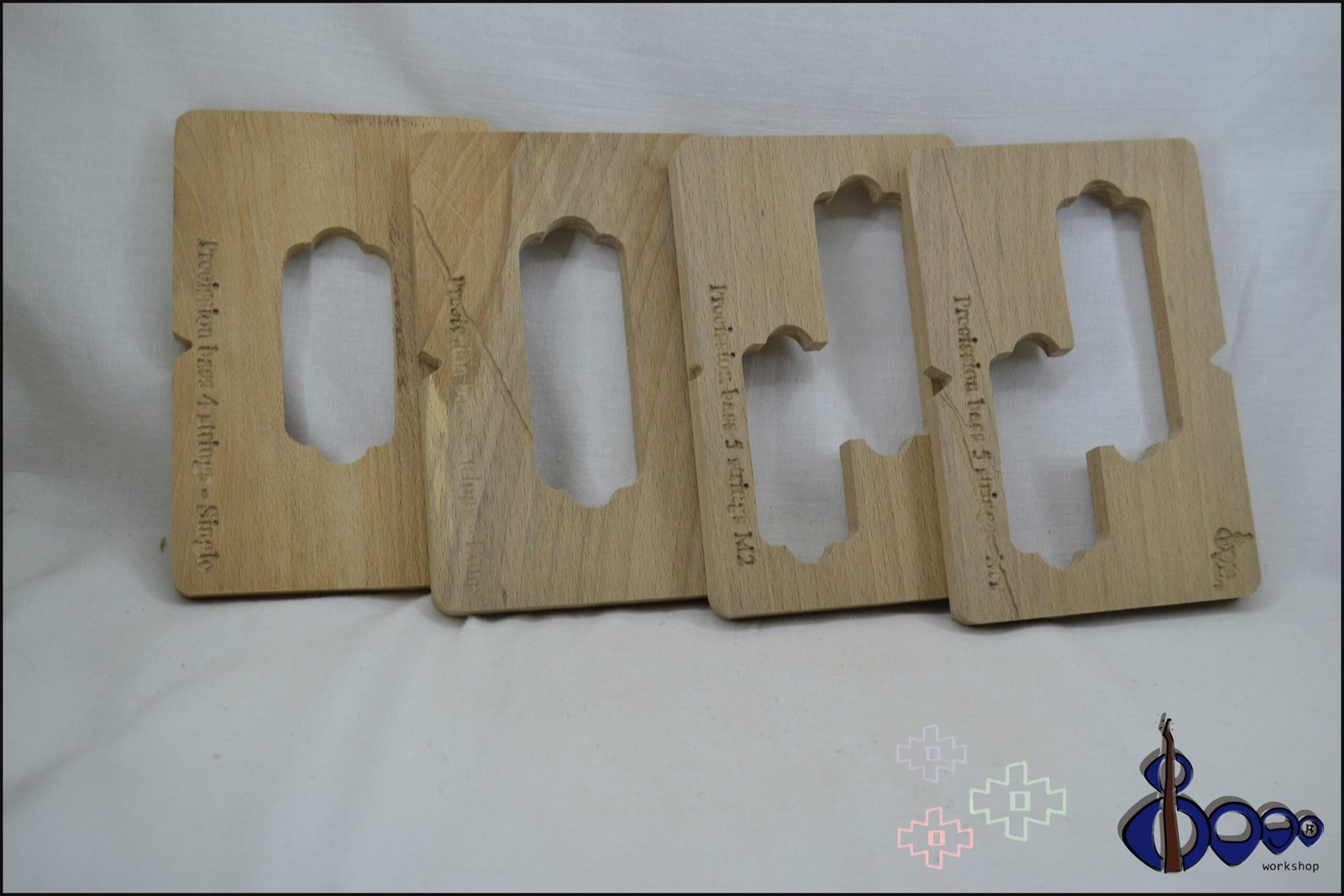 Fender Precision 5 pickup routing template