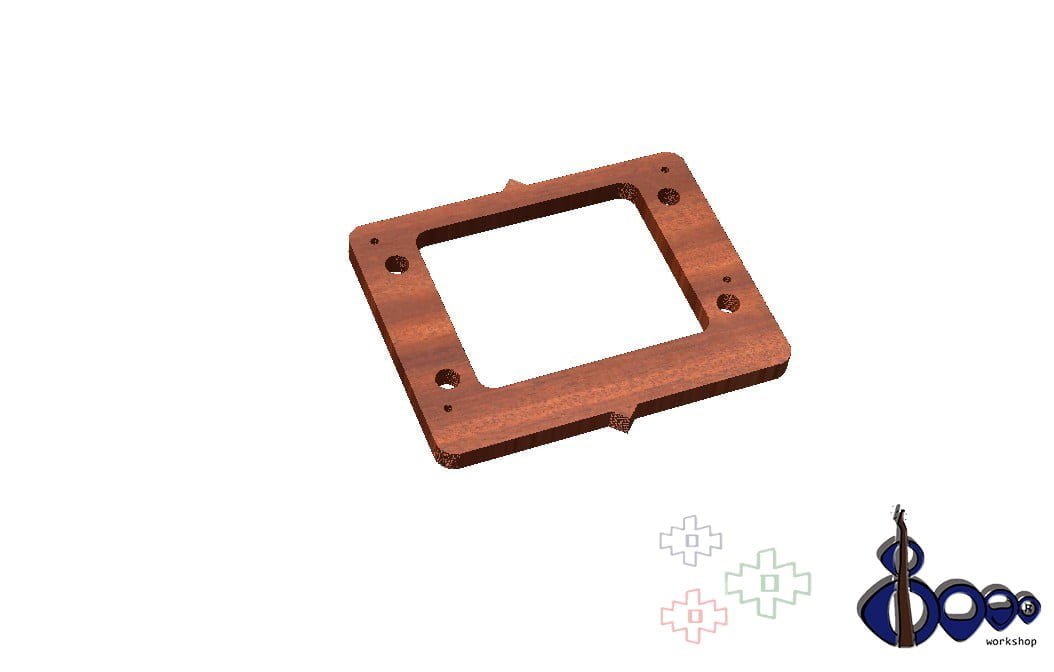 Floyd Rose Routing Template Set 3 Floyd Rose Routing Template Set