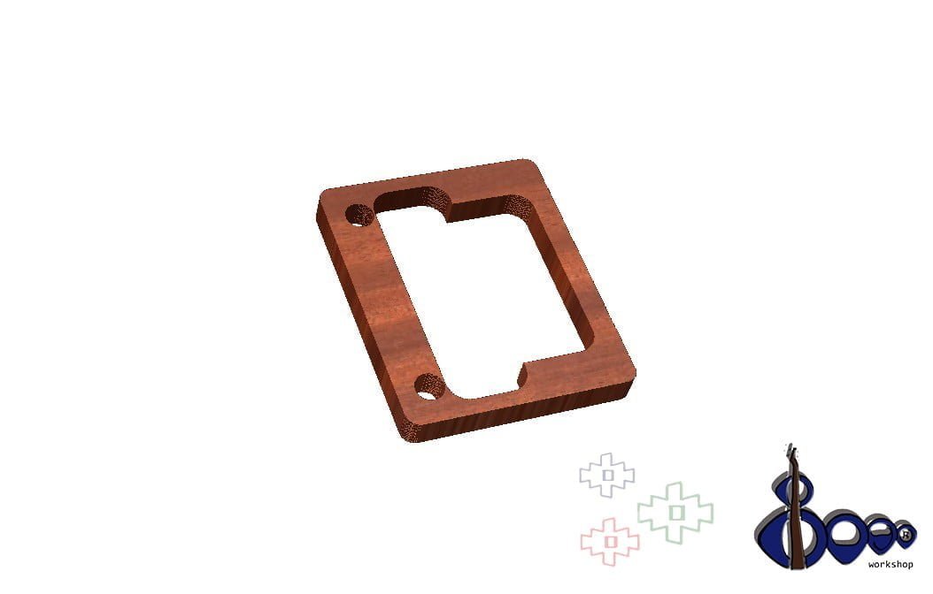 Floyd Rose Routing Template Set 5 Floyd Rose Routing Template Set 5