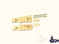 Gibson ES-355 Headstock Routing template