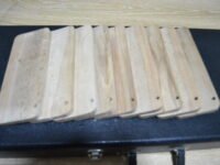 Guitar fretboard Sanding blocks - Set of 10 pieces 35cm