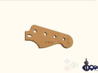 Headstock routing template for Fender J-AV 75