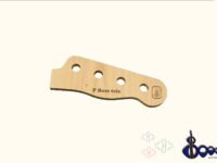 Headstock routing template for Fender Telecaster Bass