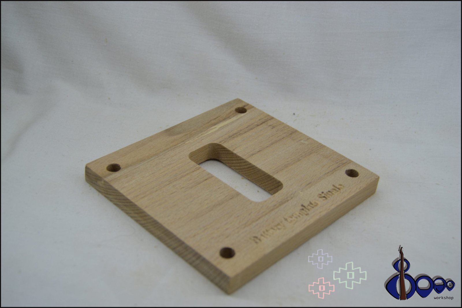 Routing template for plastic Battery box (one battery)