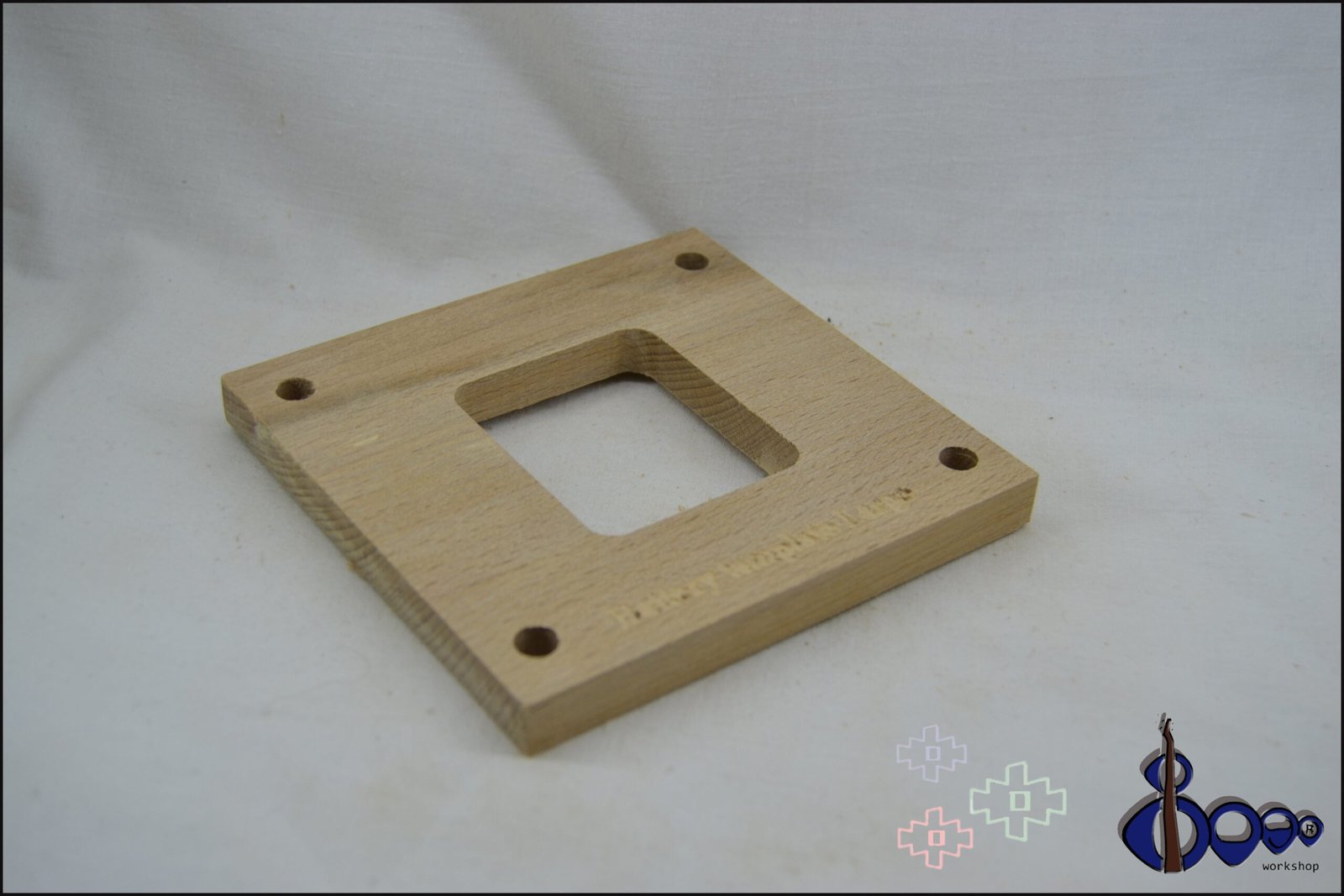 Routing template for plastic Battery box (two batteries)