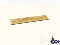 Telecaster fret slot marking template