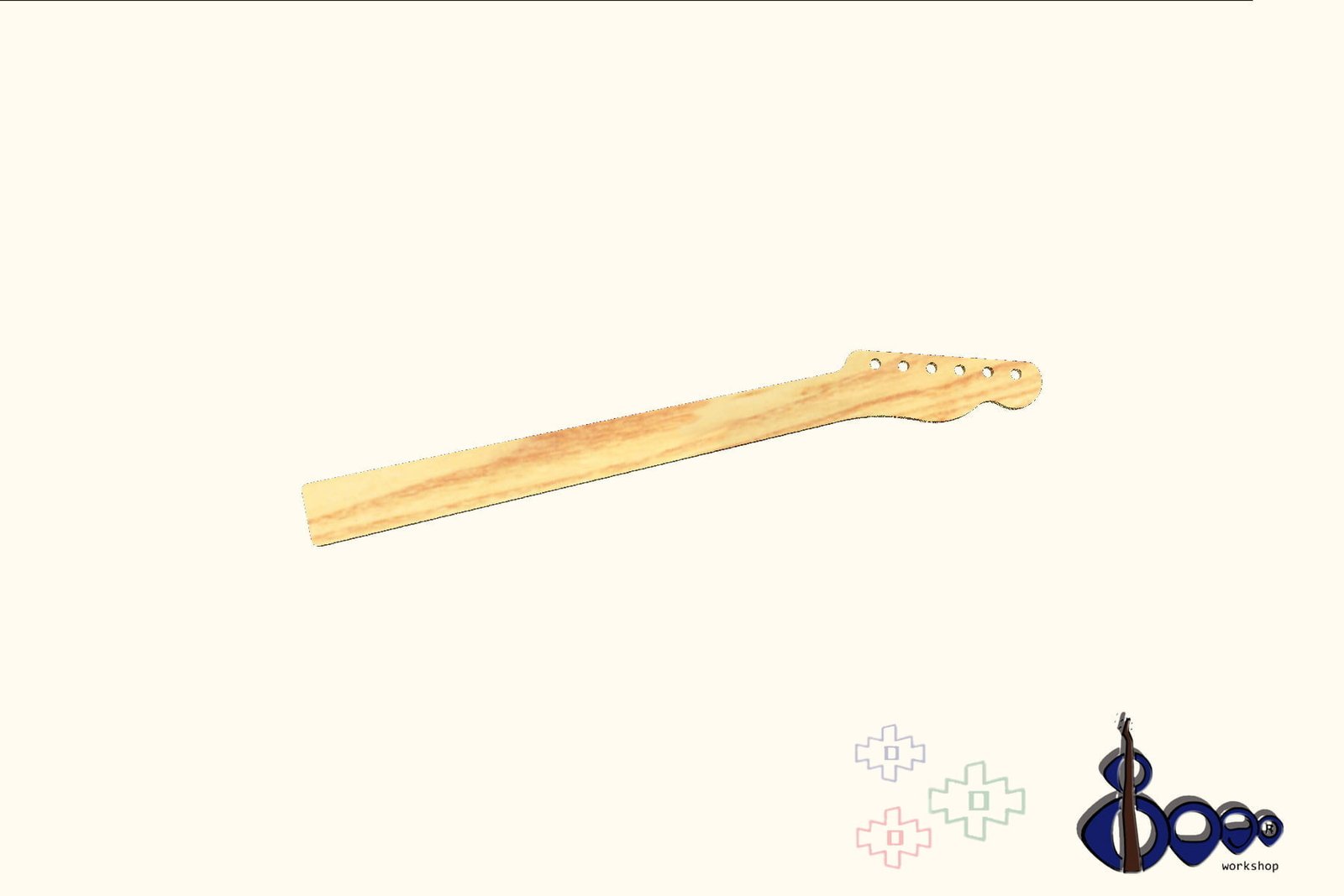 Telecaster neck routing template