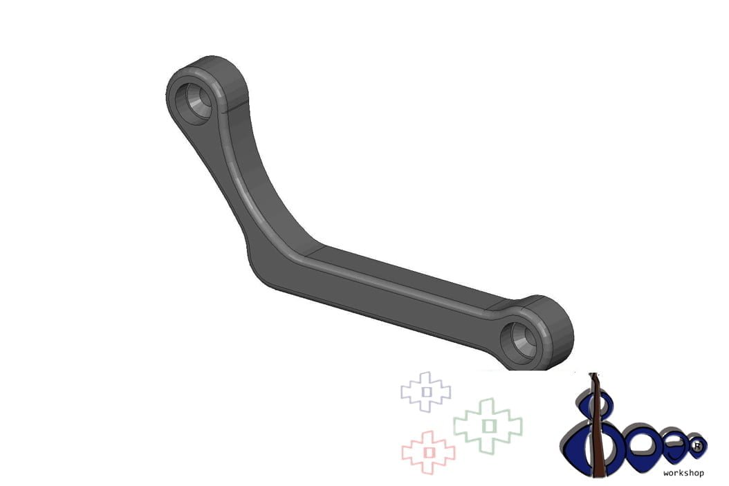 Thumb rest for Fender Jazz 4 post 2010 (M-2)