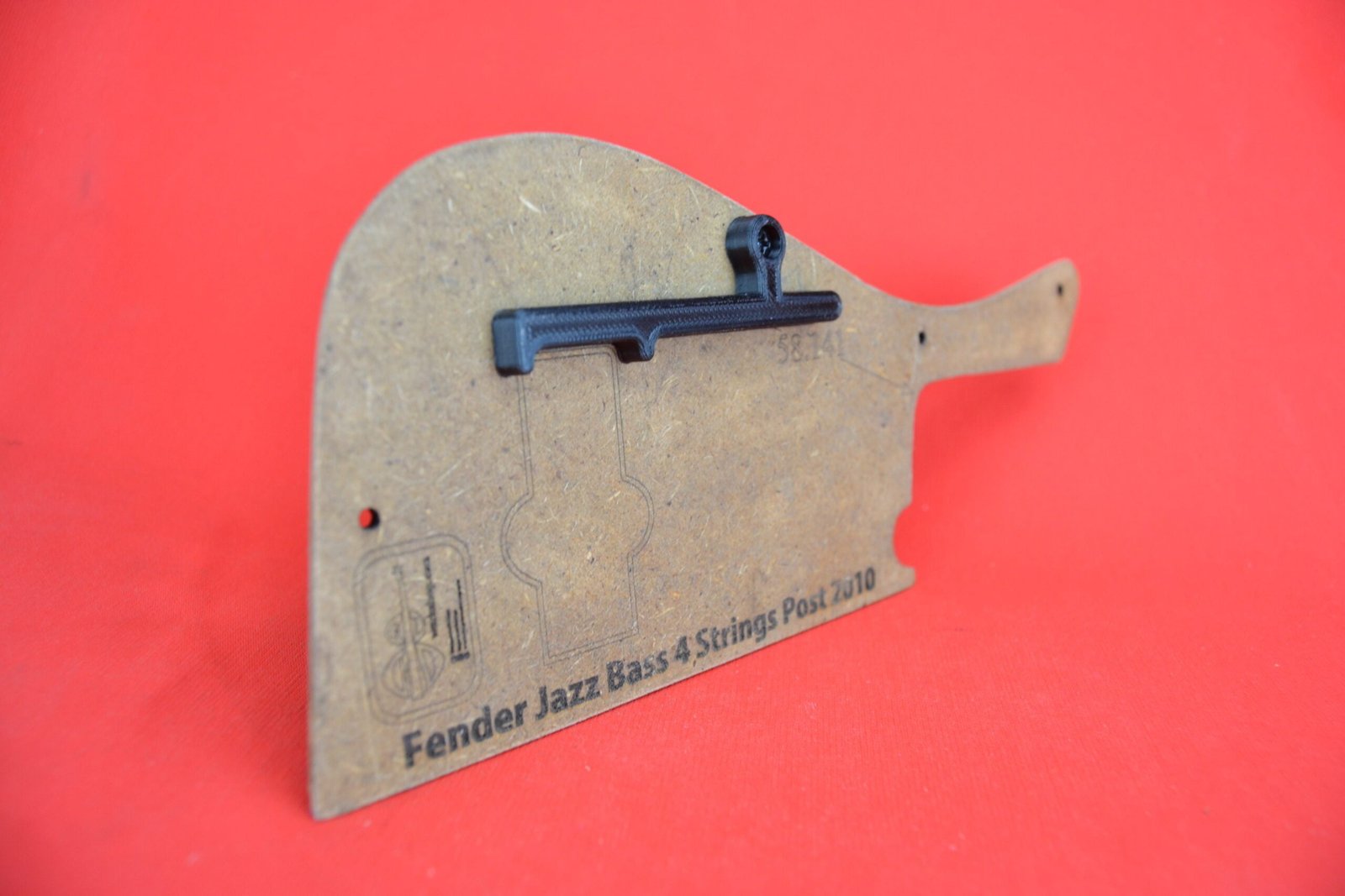 Thumb rest for Fender Jazz 4 post 2010 (M-5)