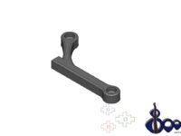 Thumb rest for Fender Jazz 4 post 2010 (M-6)