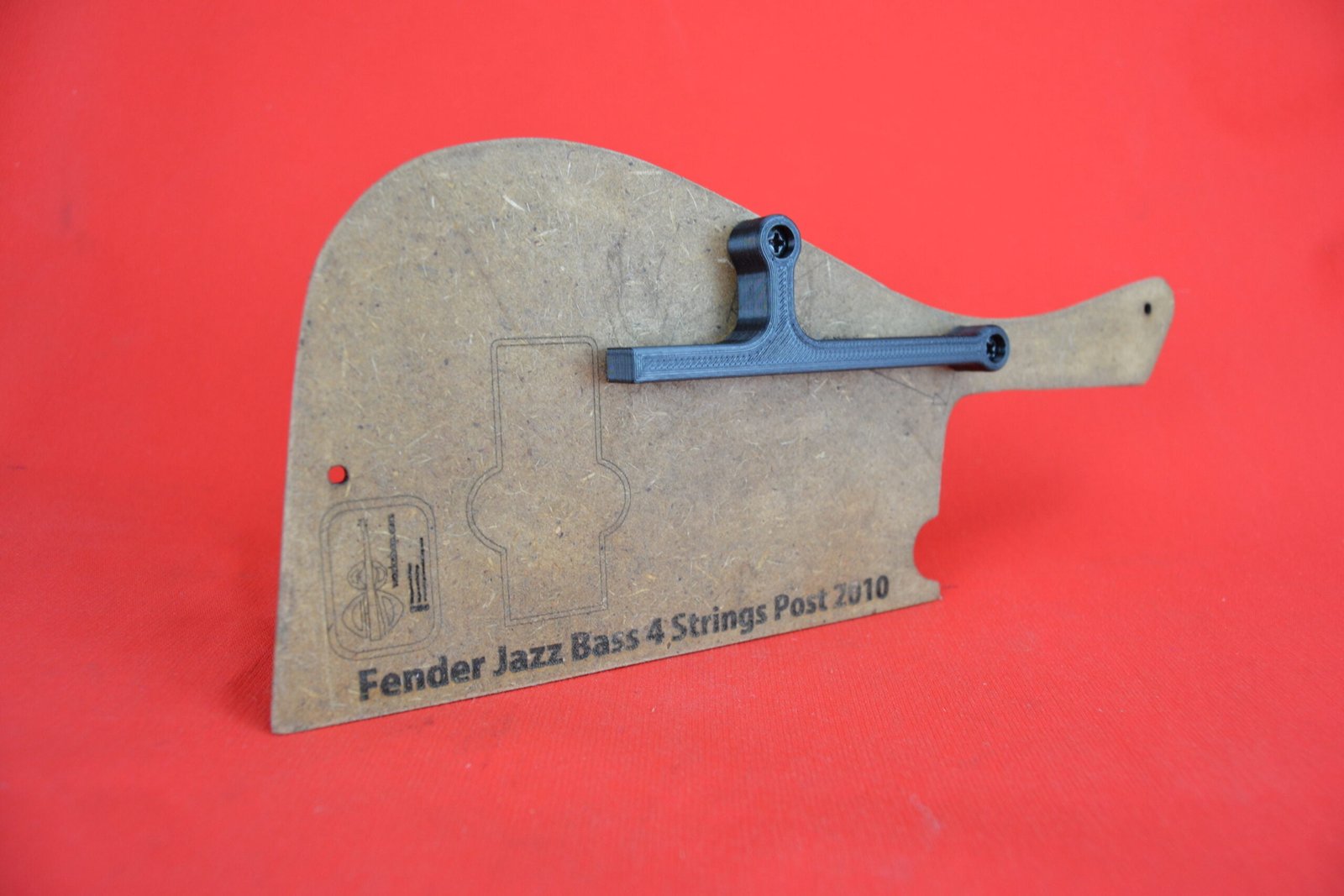 Thumb rest for Fender Jazz 4 post 2010 (M-9)