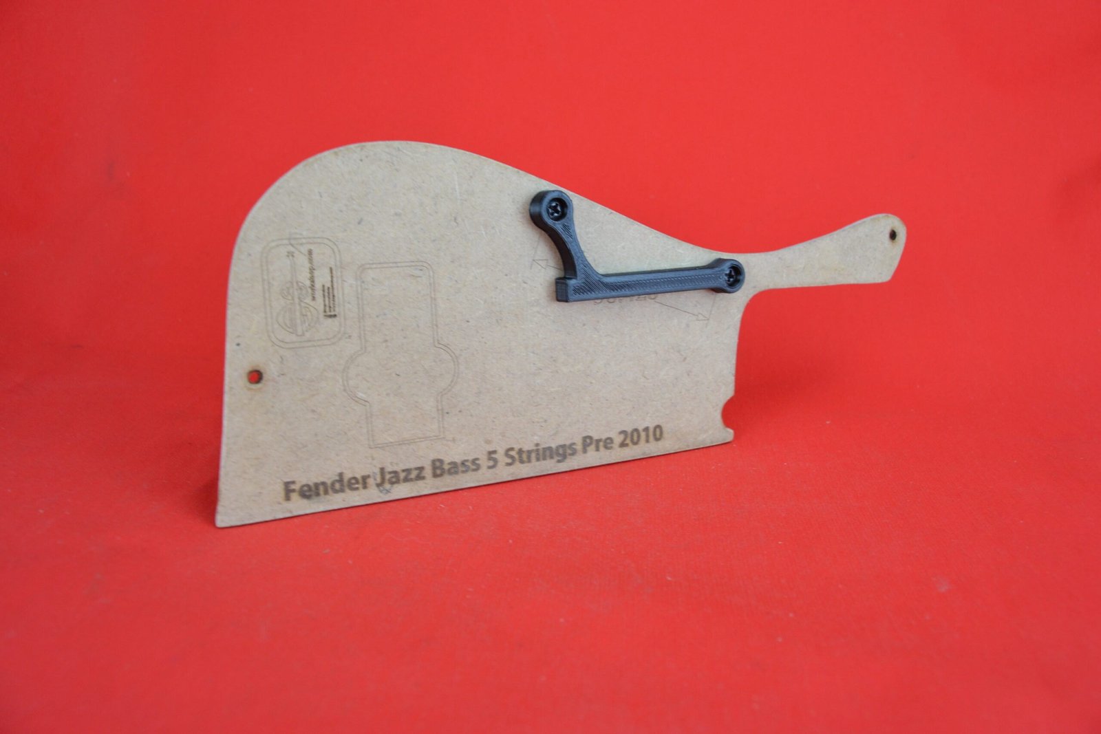 Thumb rest for Fender Jazz V pre 2010 (M-8)