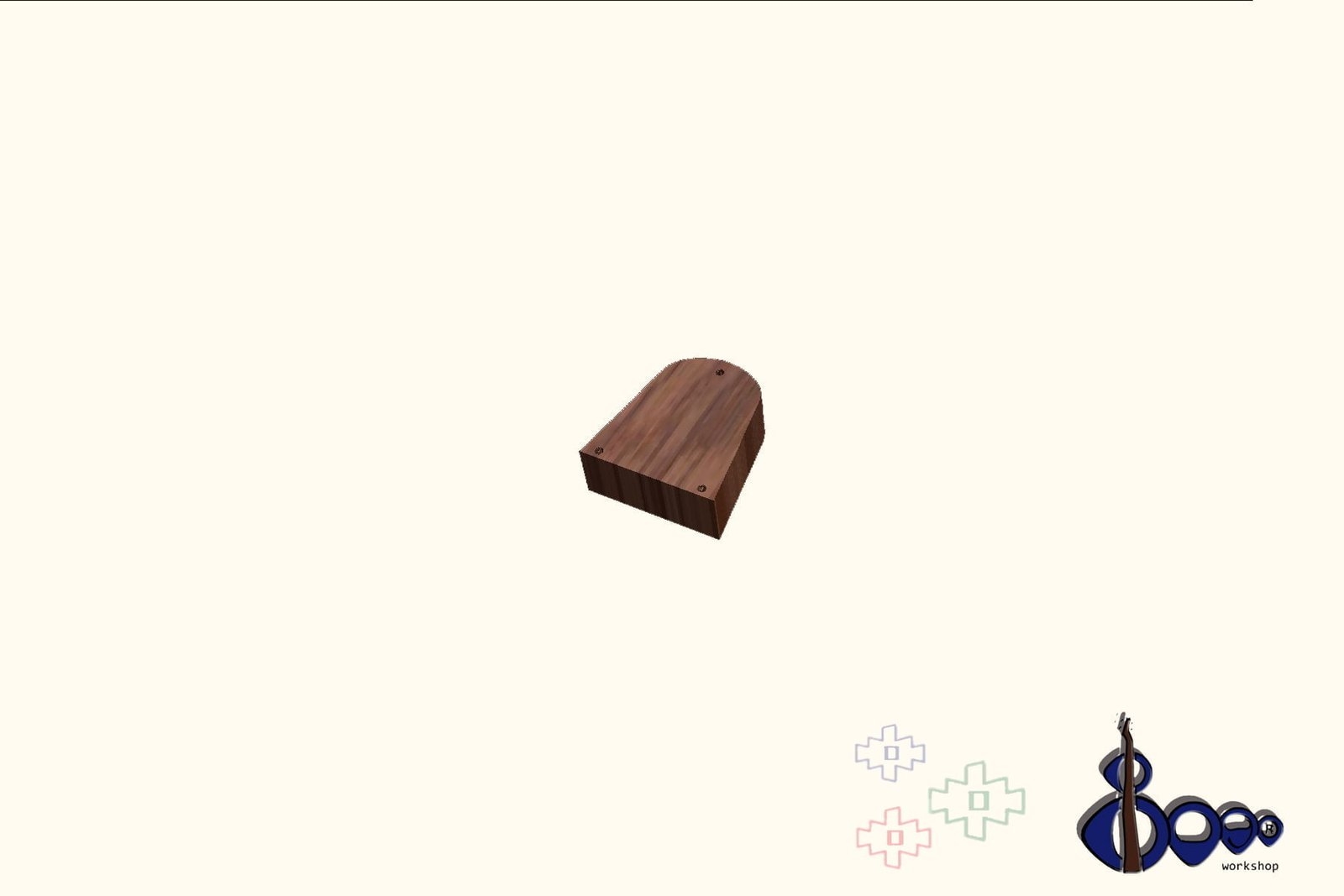 Truss rod cover Model 8