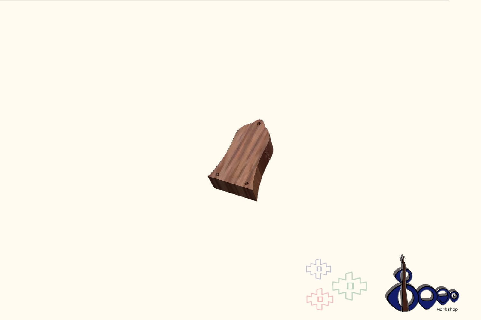 Truss rod cover Model 9