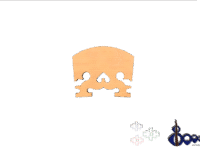 Violin Bridge 4/4 Baroque Model