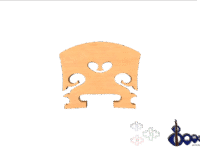 Dr G Premium Tourte Violin Bridge Half Size