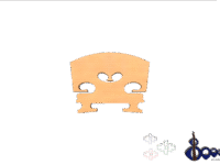 Violin Bridge Cutted Model