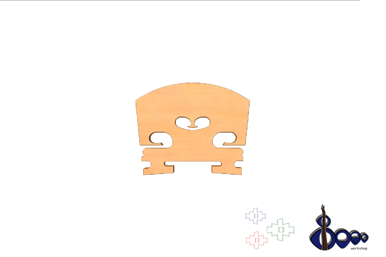 Premium Violin Bridge French Model – All Sizes